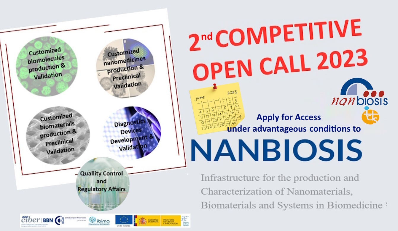 Últimos días para el acceso preferente a la ICTS NANBIOSIS