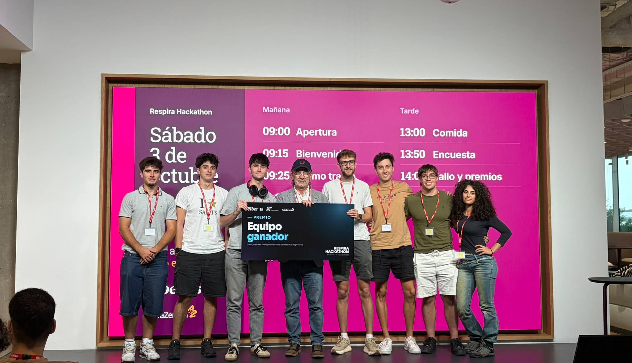 RESPIRA Hackathon premió cinco proyectos innovadores a los retos en enfermedades respiratorias