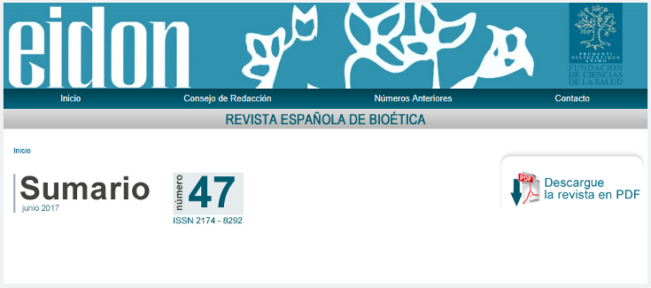 Investigadores del CIBERER analizan los retos científicos y éticos de las enfermedades raras en la revista EIDON